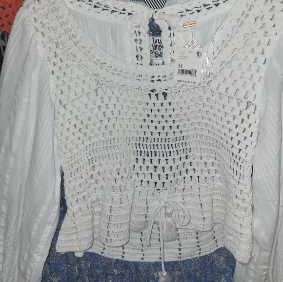 Free People Megan Crochet Top - Picture 4 of 4